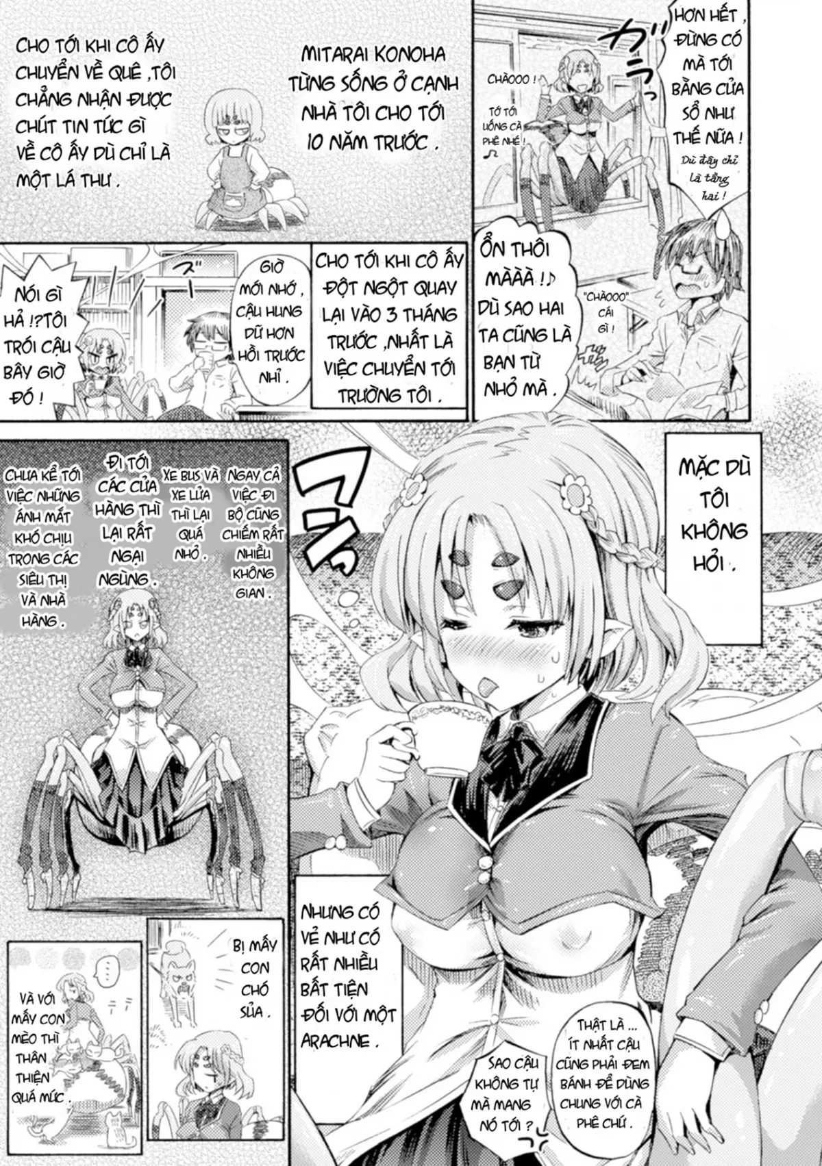Otonari-san wa Hanagumo Konoha - Full trang 3
