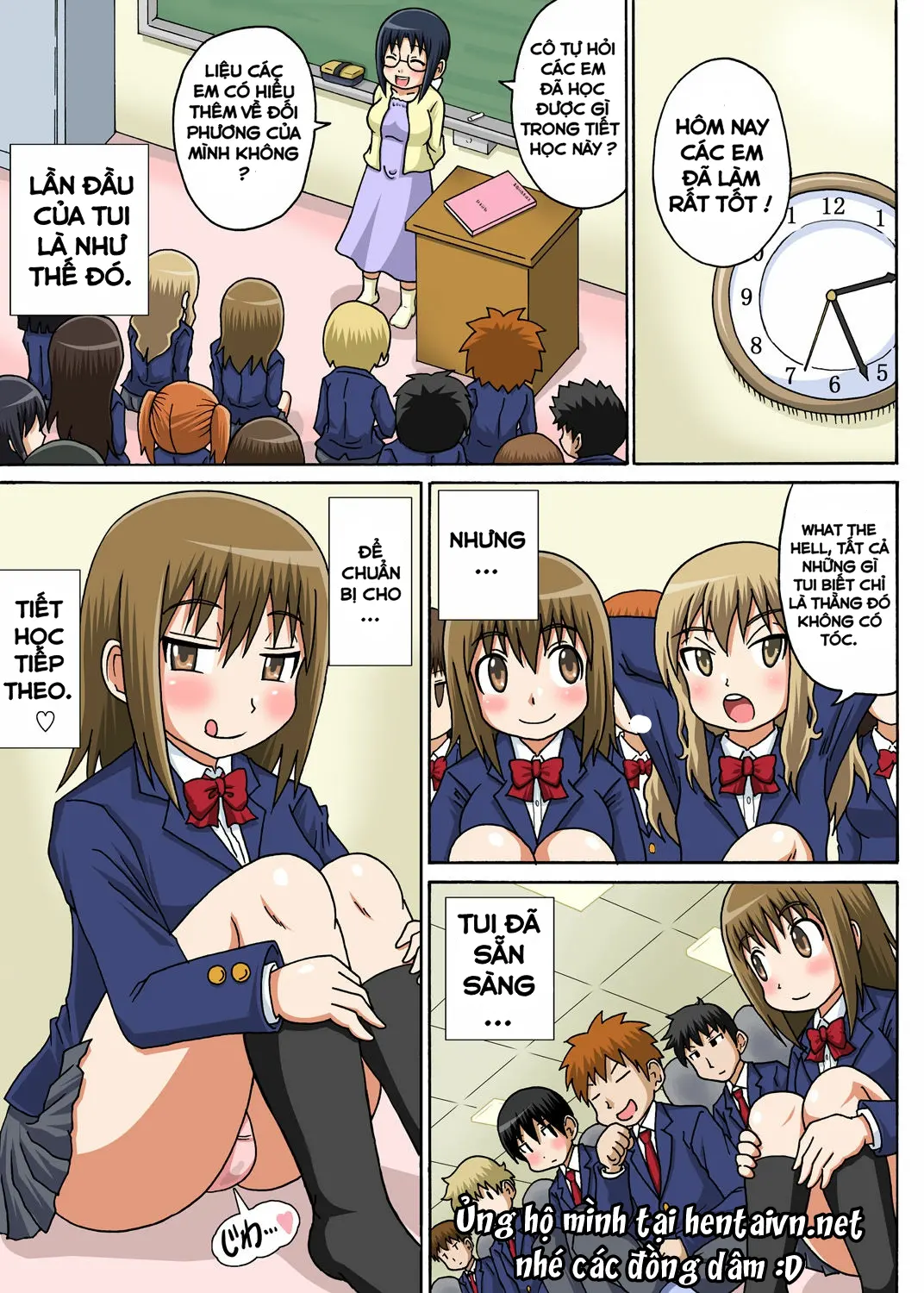 Classmate to Ecchi Jugyou Ch.1 - Full trang 19