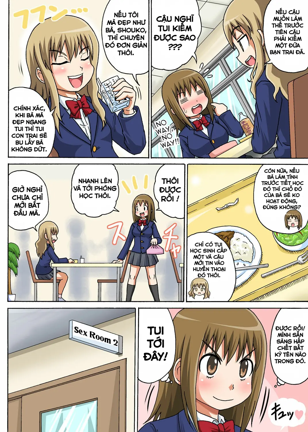 Classmate to Ecchi Jugyou Ch.1 - Full trang 21
