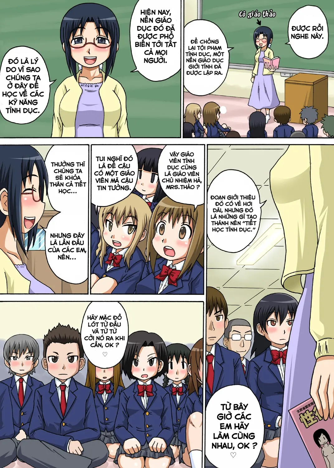 Classmate to Ecchi Jugyou Ch.1 - Full trang 22