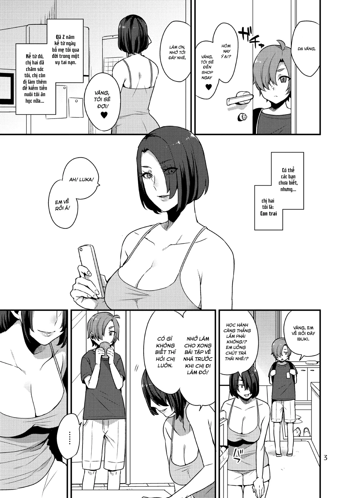 Amaeru Otouto ni Amai Ane - Full trang 3