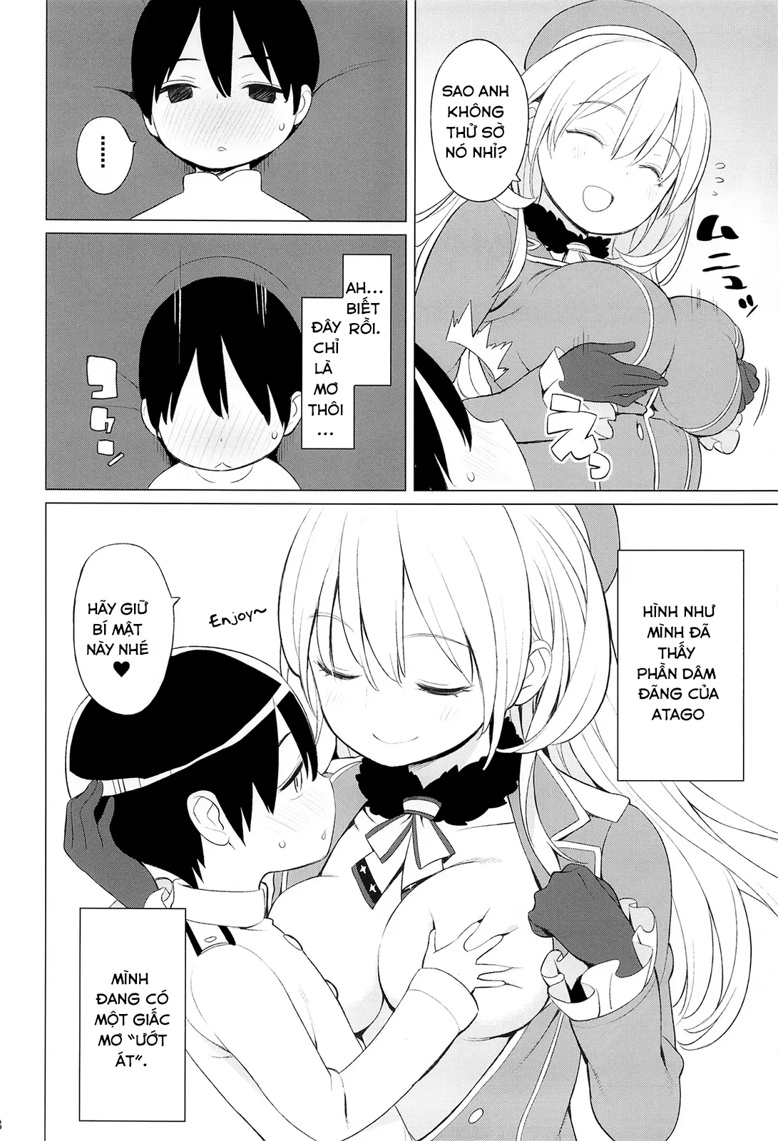 Atago to Chiisana Teitoku-san - Full trang 6
