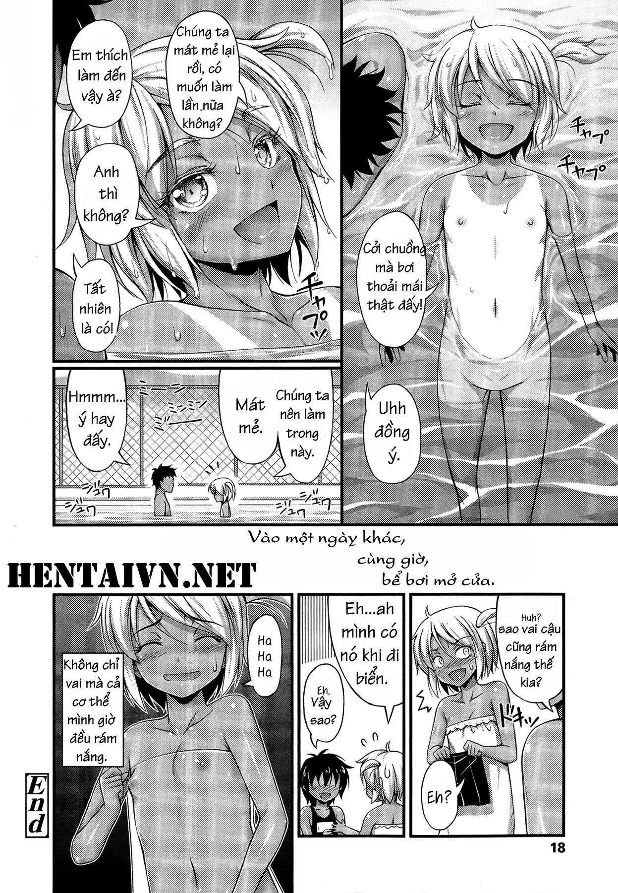 Natsuyasumi Poolside | Summer Vacation By The Pool - Full trang 16