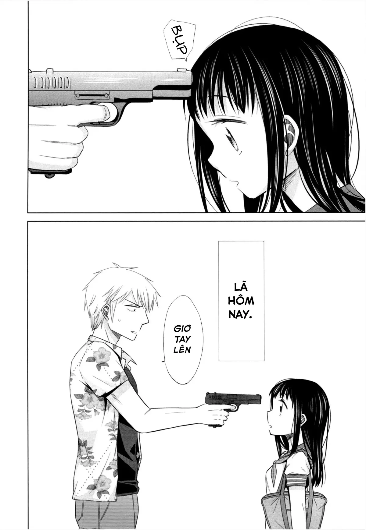 Shoujo to Gang to Aoi Yoru - Full trang 11