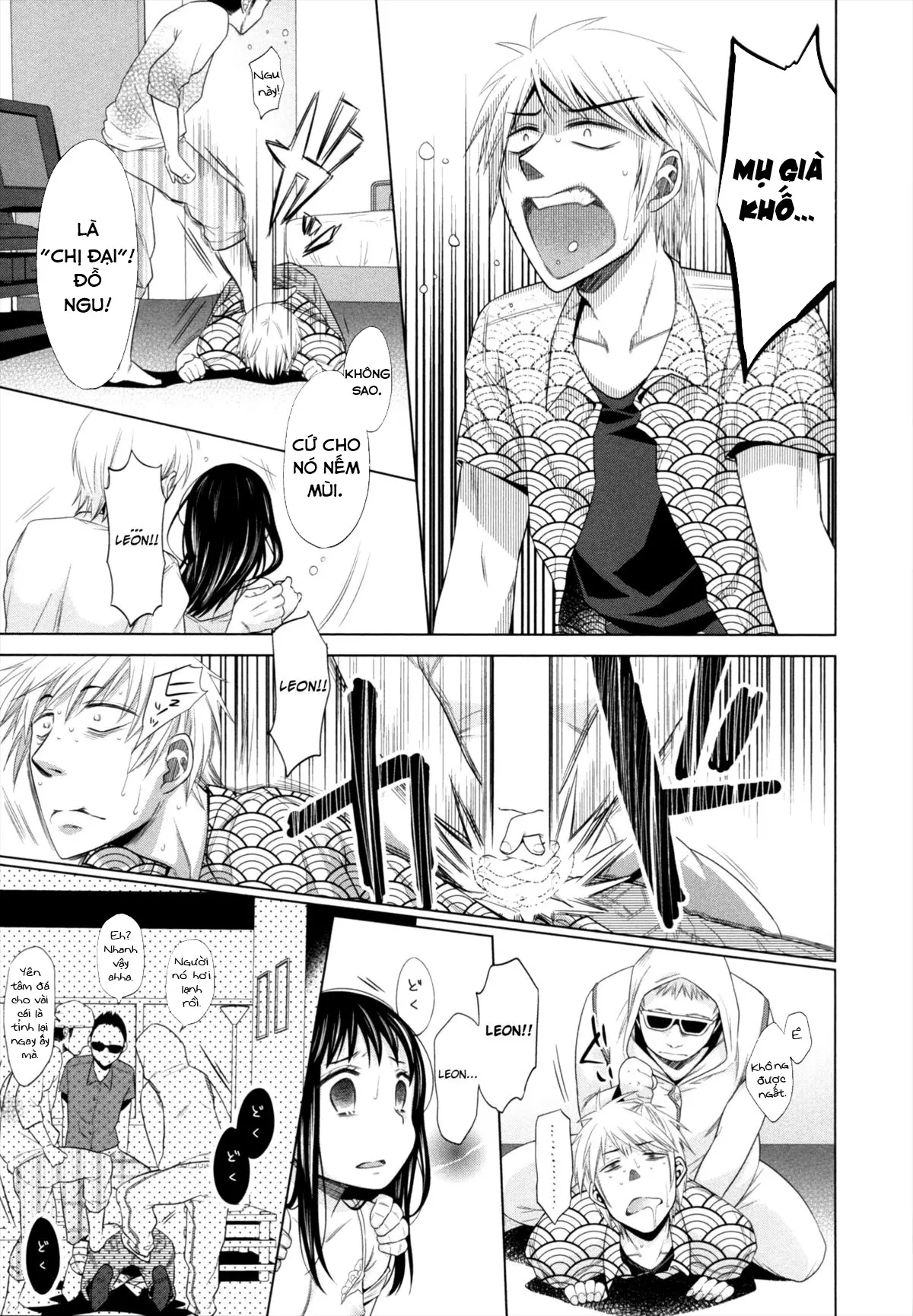 Shoujo to Gang to Aoi Yoru - Full trang 134