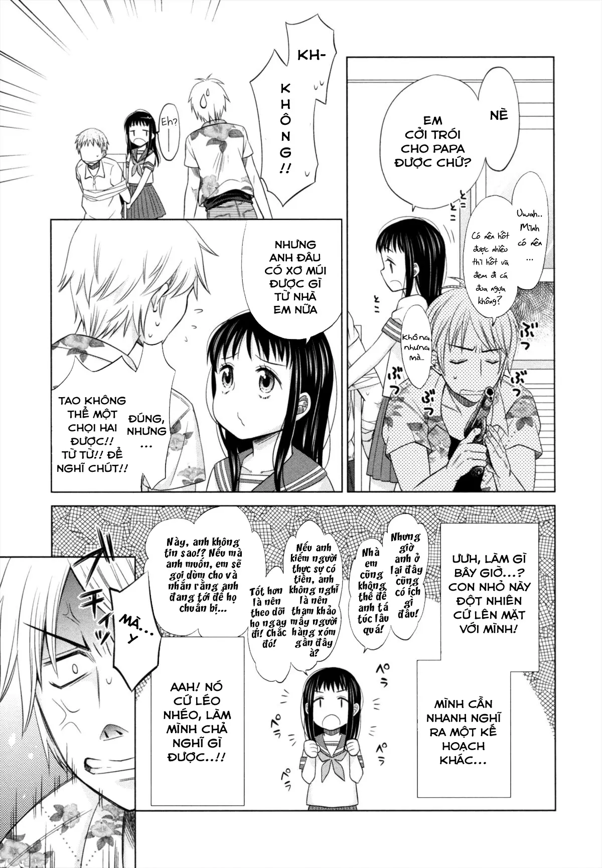 Shoujo to Gang to Aoi Yoru - Full trang 18
