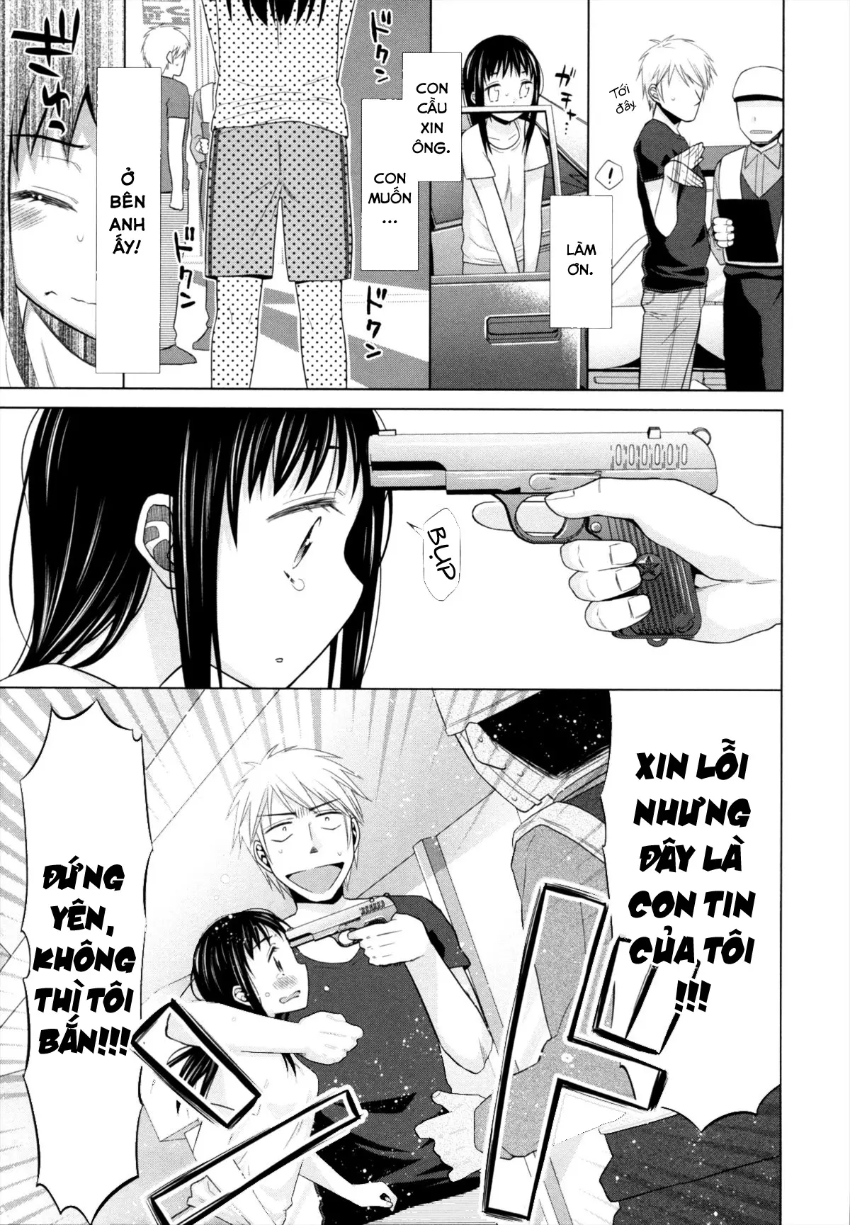 Shoujo to Gang to Aoi Yoru - Full trang 196