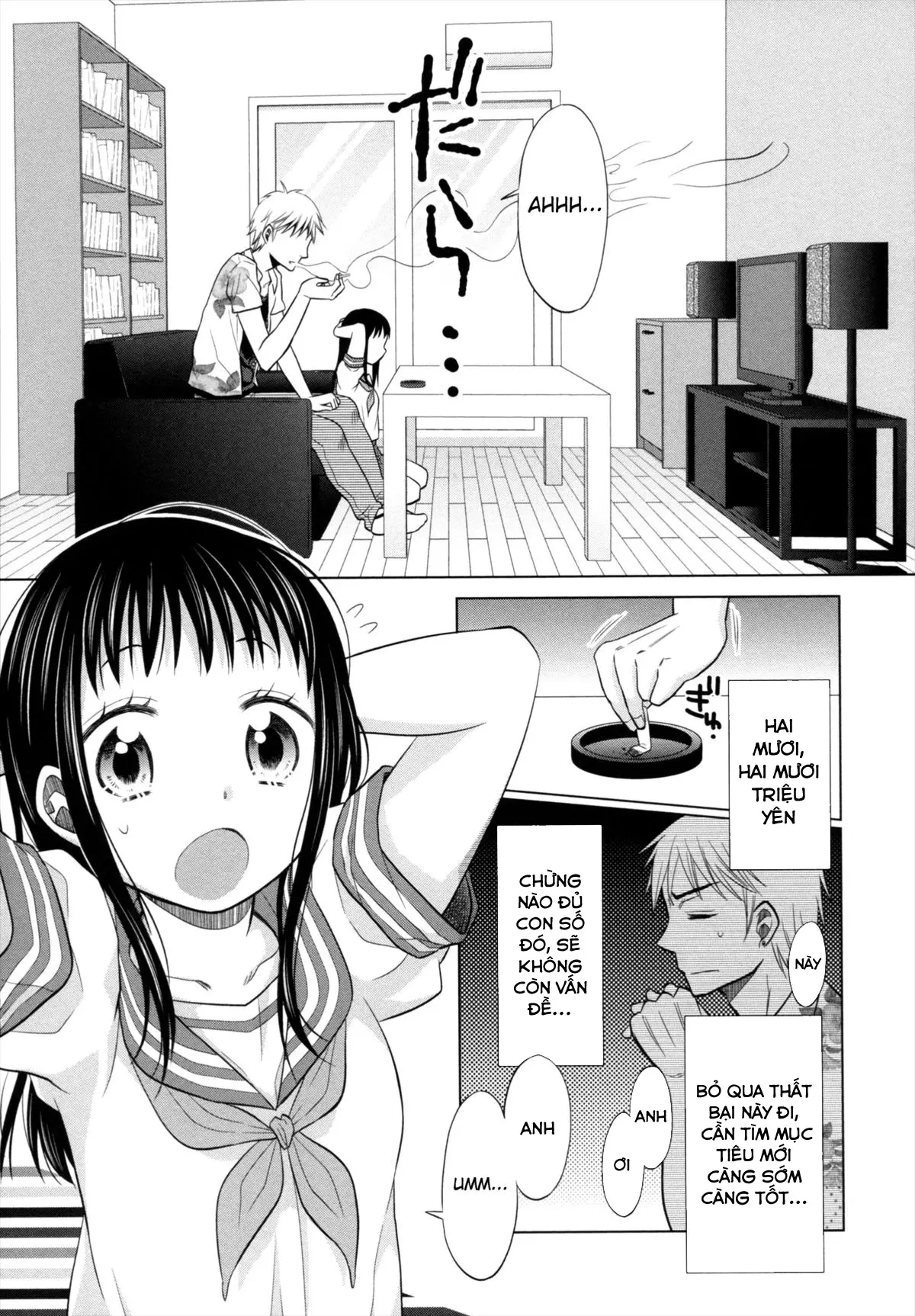 Shoujo to Gang to Aoi Yoru - Full trang 37