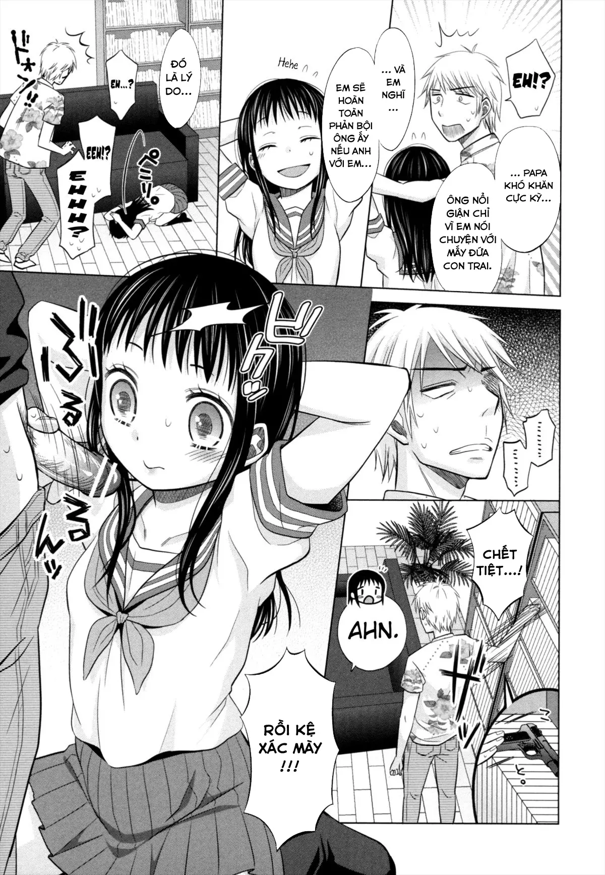 Shoujo to Gang to Aoi Yoru - Full trang 45