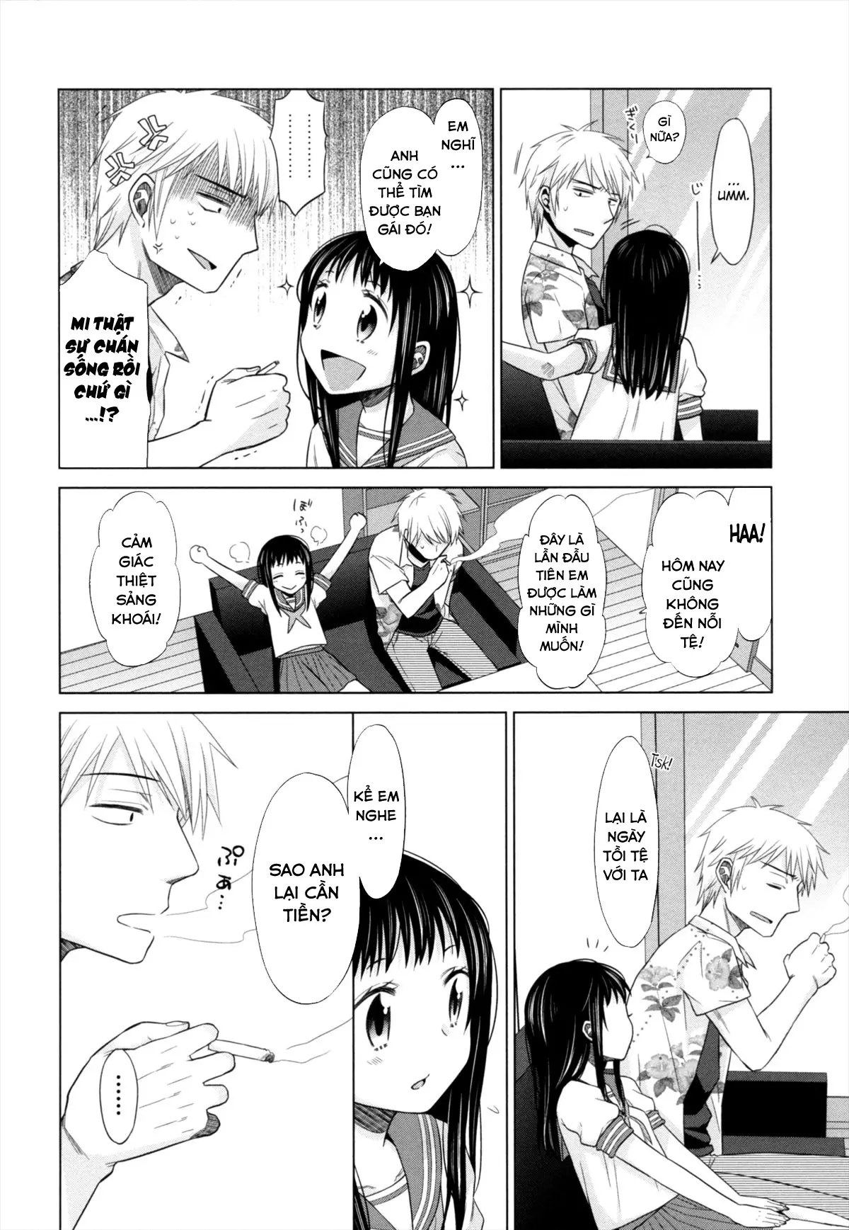 Shoujo to Gang to Aoi Yoru - Full trang 62