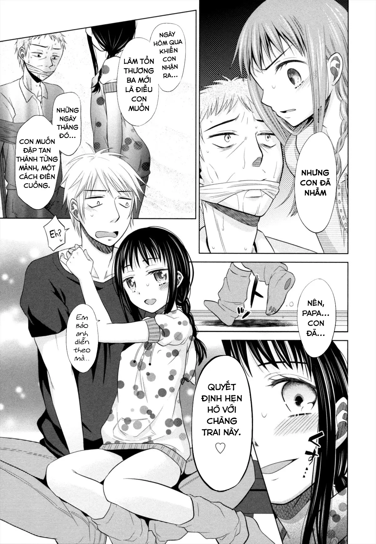 Shoujo to Gang to Aoi Yoru - Full trang 74