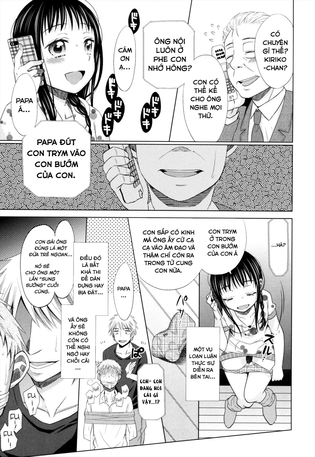 Shoujo to Gang to Aoi Yoru - Full trang 76