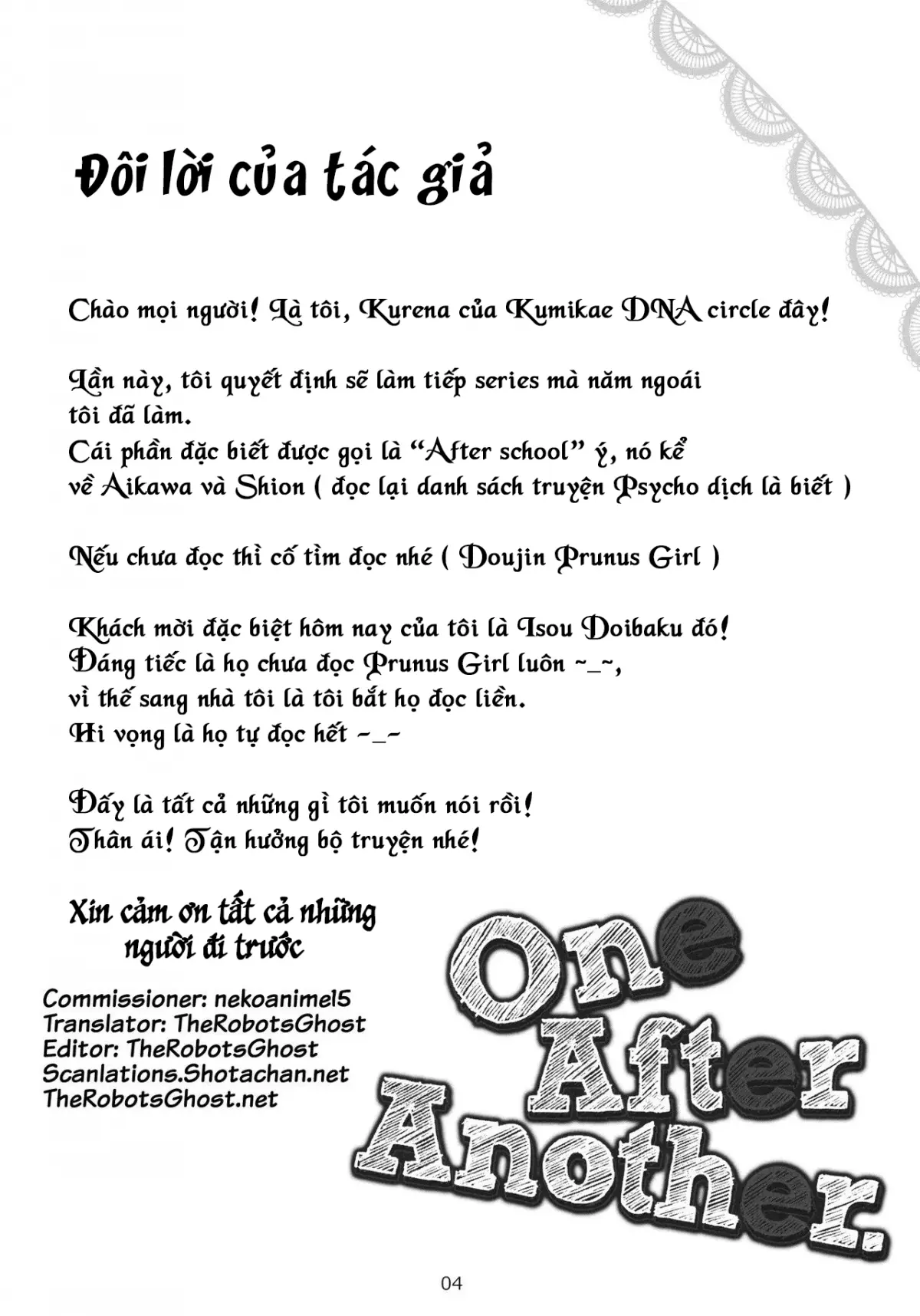One After Another. - Full trang 3