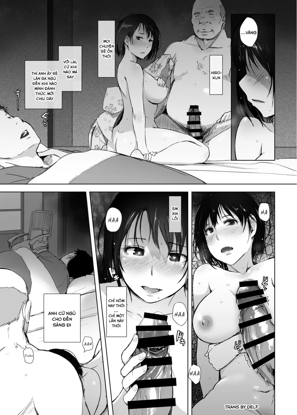 Hitozuma to NTR Chounai Ryokou ~Kaichou-san no Chinpo ni wa mou Makemasen~ - Full trang 22