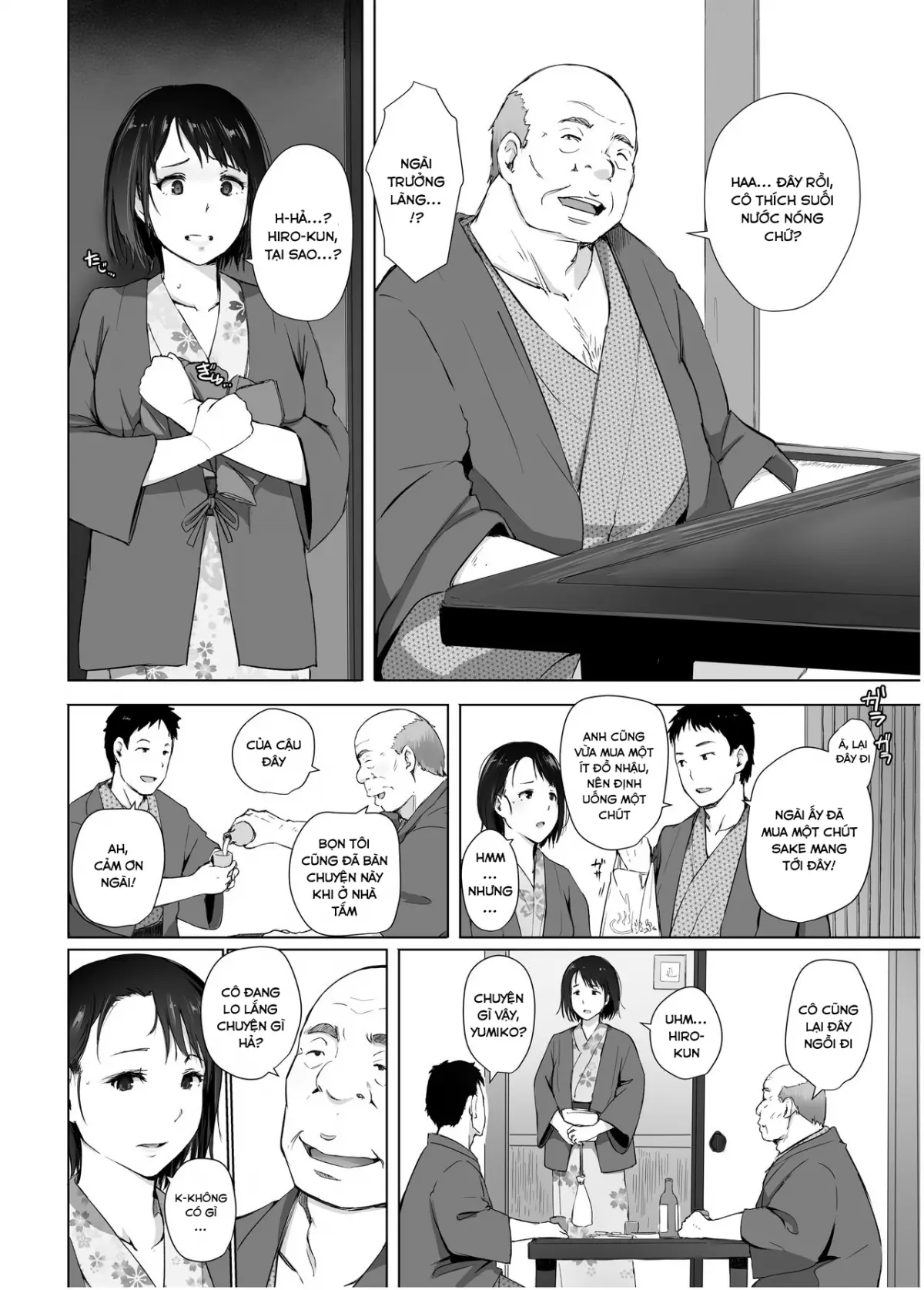 Hitozuma to NTR Chounai Ryokou ~Kaichou-san no Chinpo ni wa mou Makemasen~ - Full trang 9