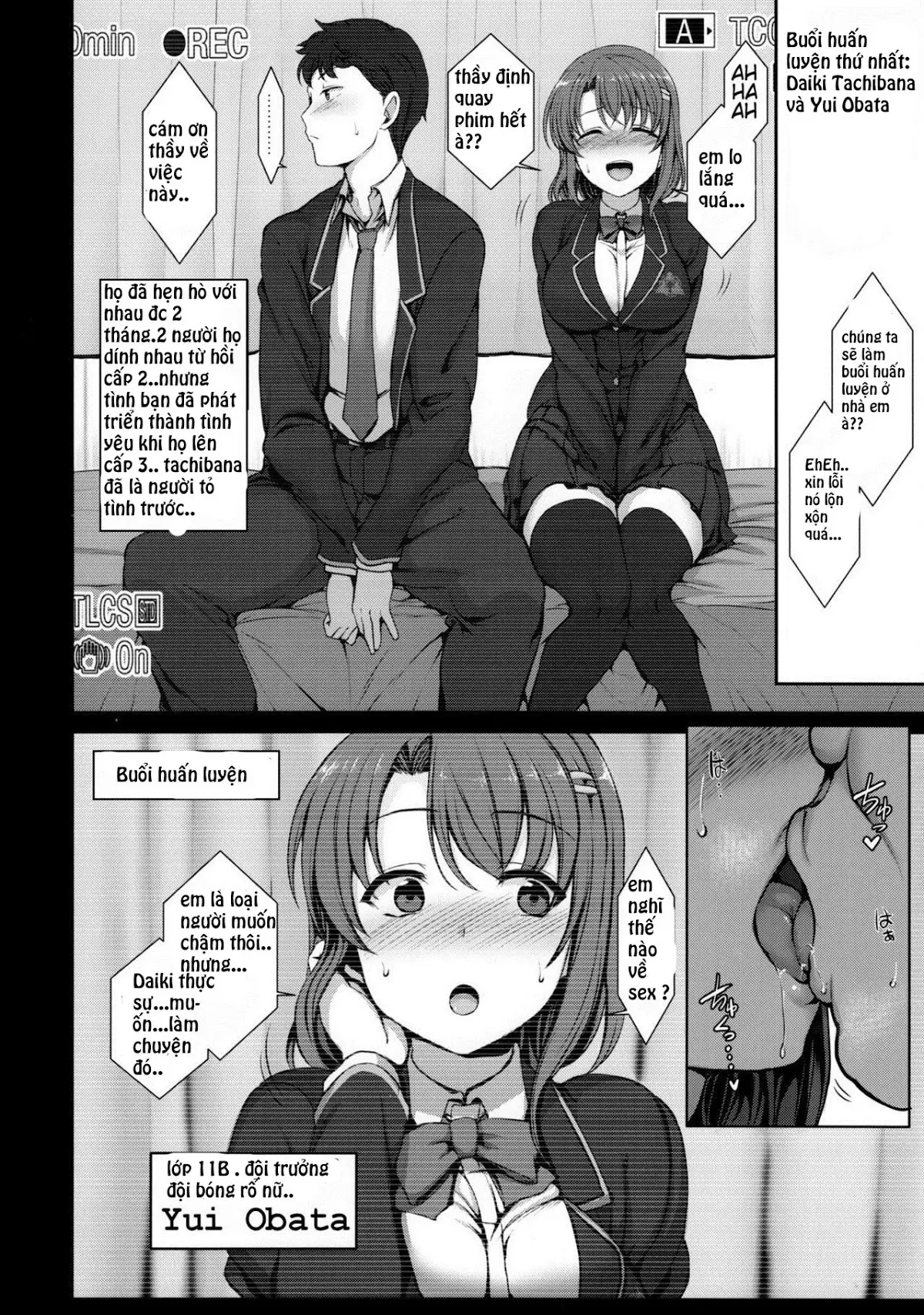 Saimin Seishidou 1 Obata Yui to Tachibana Daiki no Baai | Hypnosis Sex Guidance! Training Session One: Yui Obata And Daiki Tachibana - Full trang 6