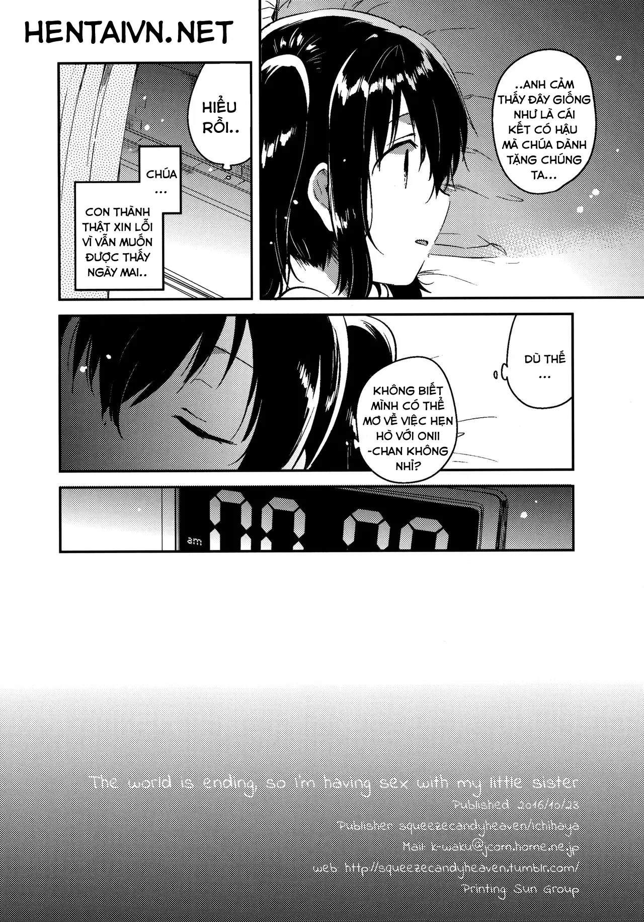 Sekai ga Metsubou Suru node Imouto to Sex Suru - Full trang 25