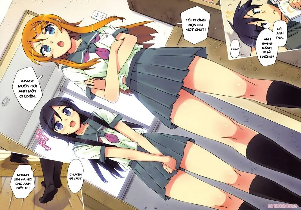 Ore no Imouto to, Imouto no Tomodachi ni Nama de Nakadashi Suru | Going Bareback and Coming Inside My Sister and My Sister's Friend - Full trang 3
