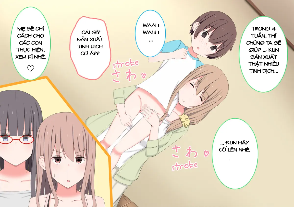 One Shota Mama Shota Shibo Sakusei Gekkan | Sister x Shota, Mama x Shota - A Month Dedicated to Producing Semen - Full trang 18