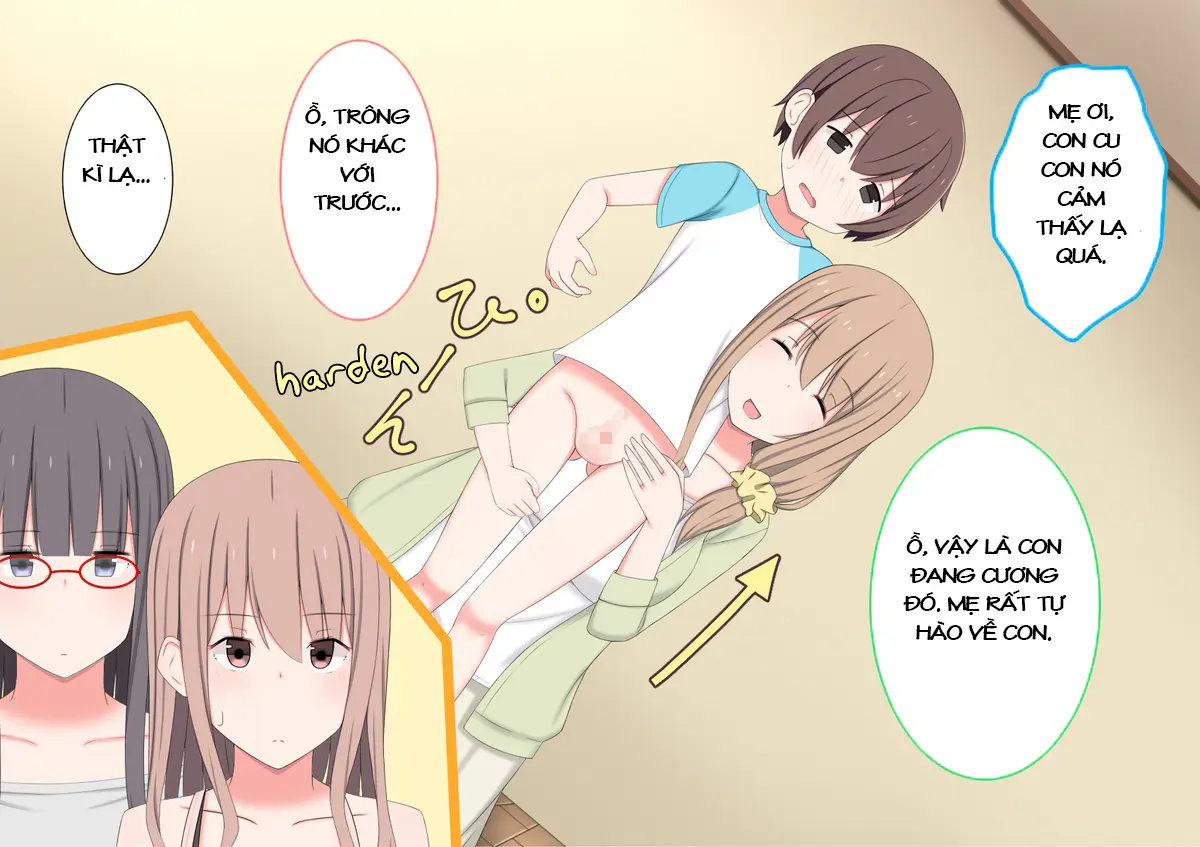 One Shota Mama Shota Shibo Sakusei Gekkan | Sister x Shota, Mama x Shota - A Month Dedicated to Producing Semen - Full trang 19