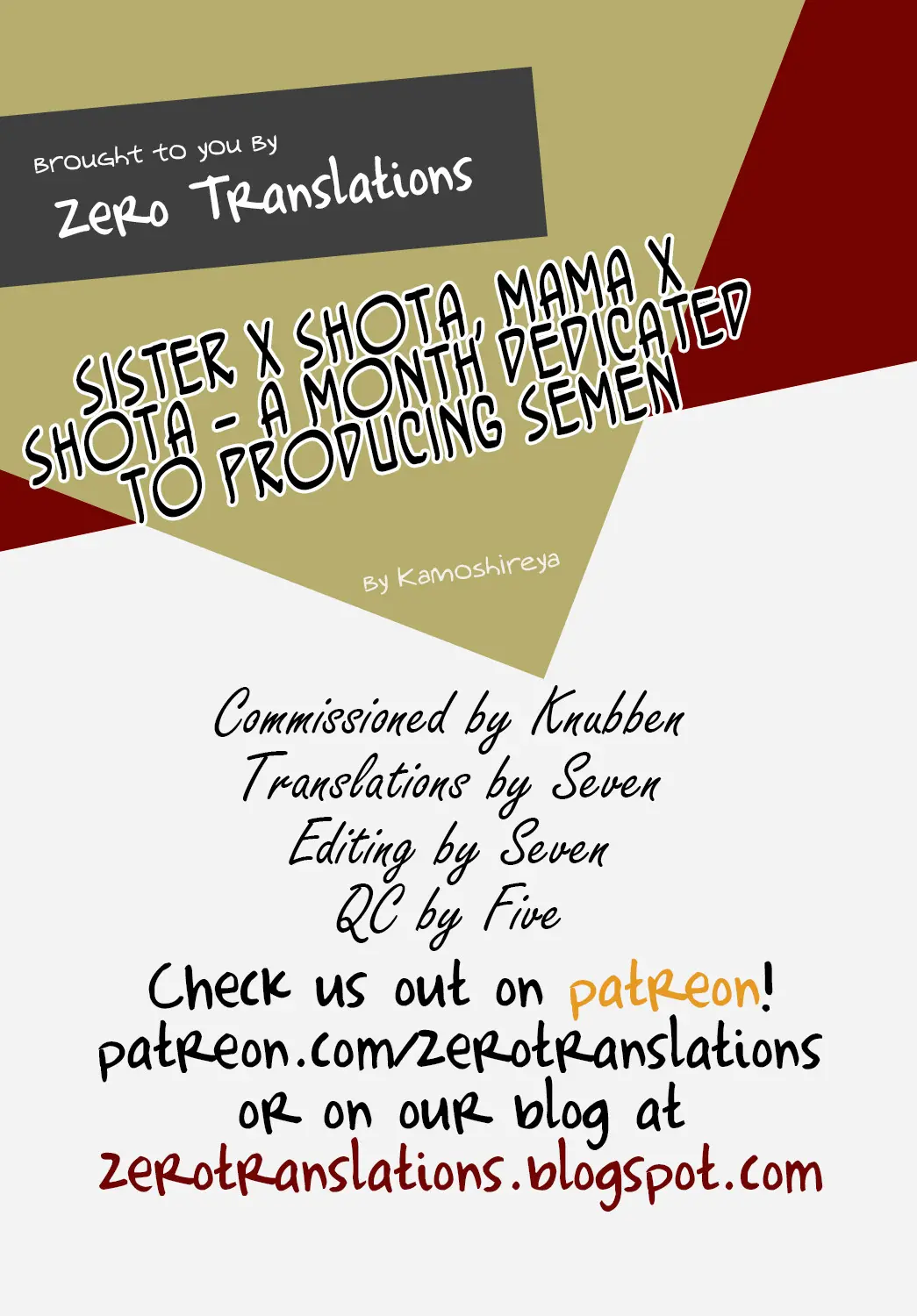 One Shota Mama Shota Shibo Sakusei Gekkan | Sister x Shota, Mama x Shota - A Month Dedicated to Producing Semen - Full trang 43