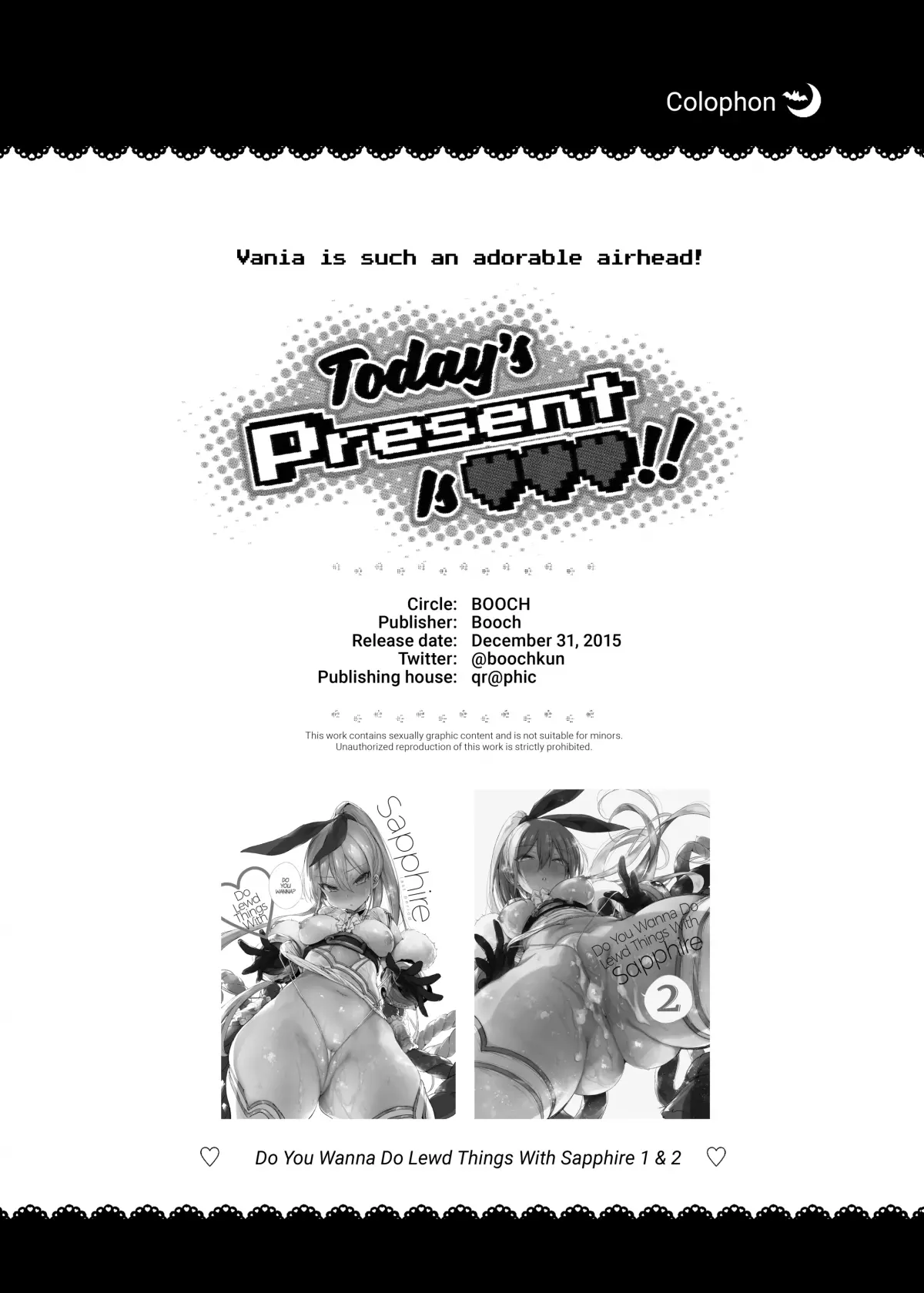 Kyou no Present wa ♥♥♥ da!! (decensored) - Full trang 31