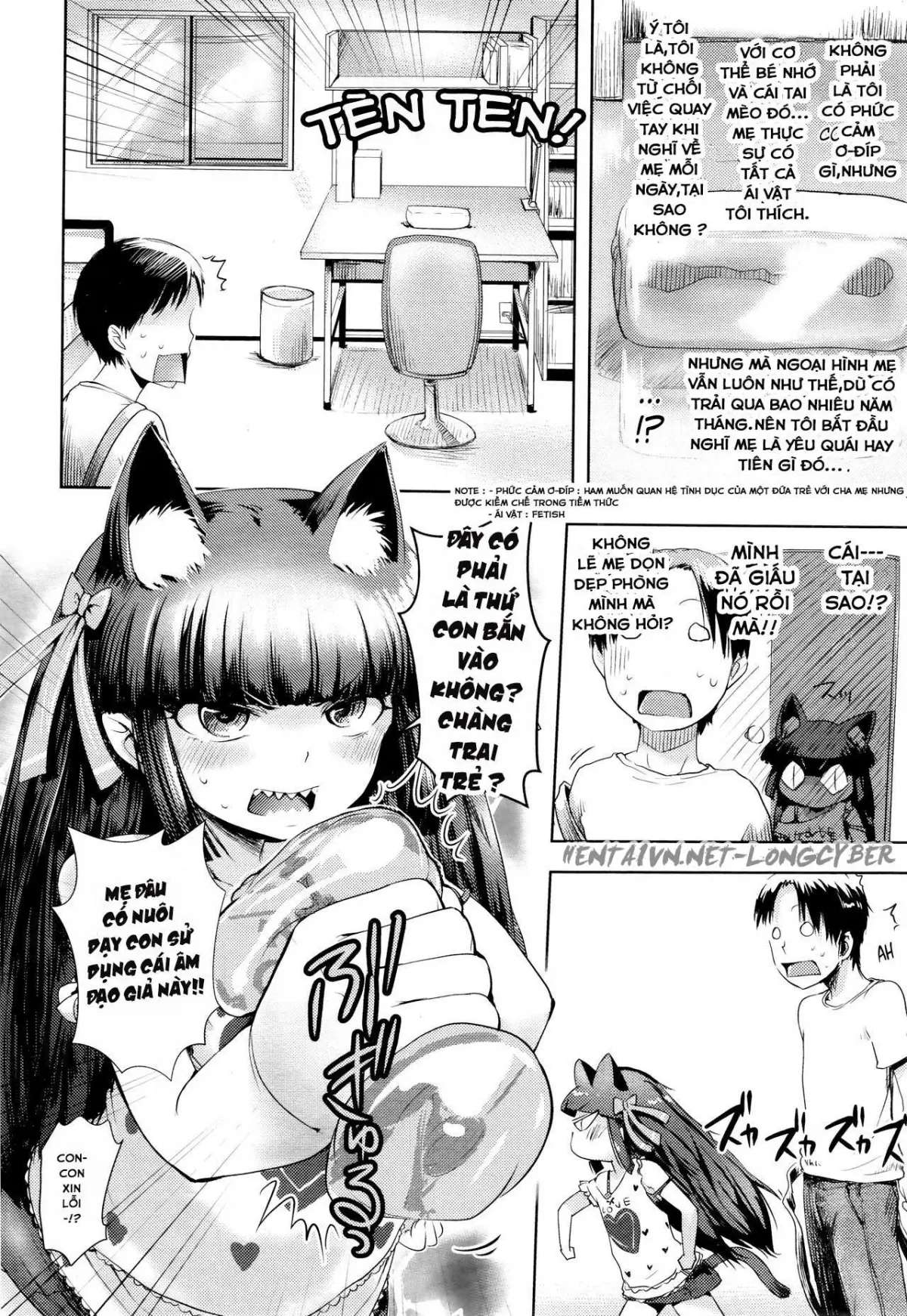 Nekomimi Kaa-san - Nekomommy - Full trang 2