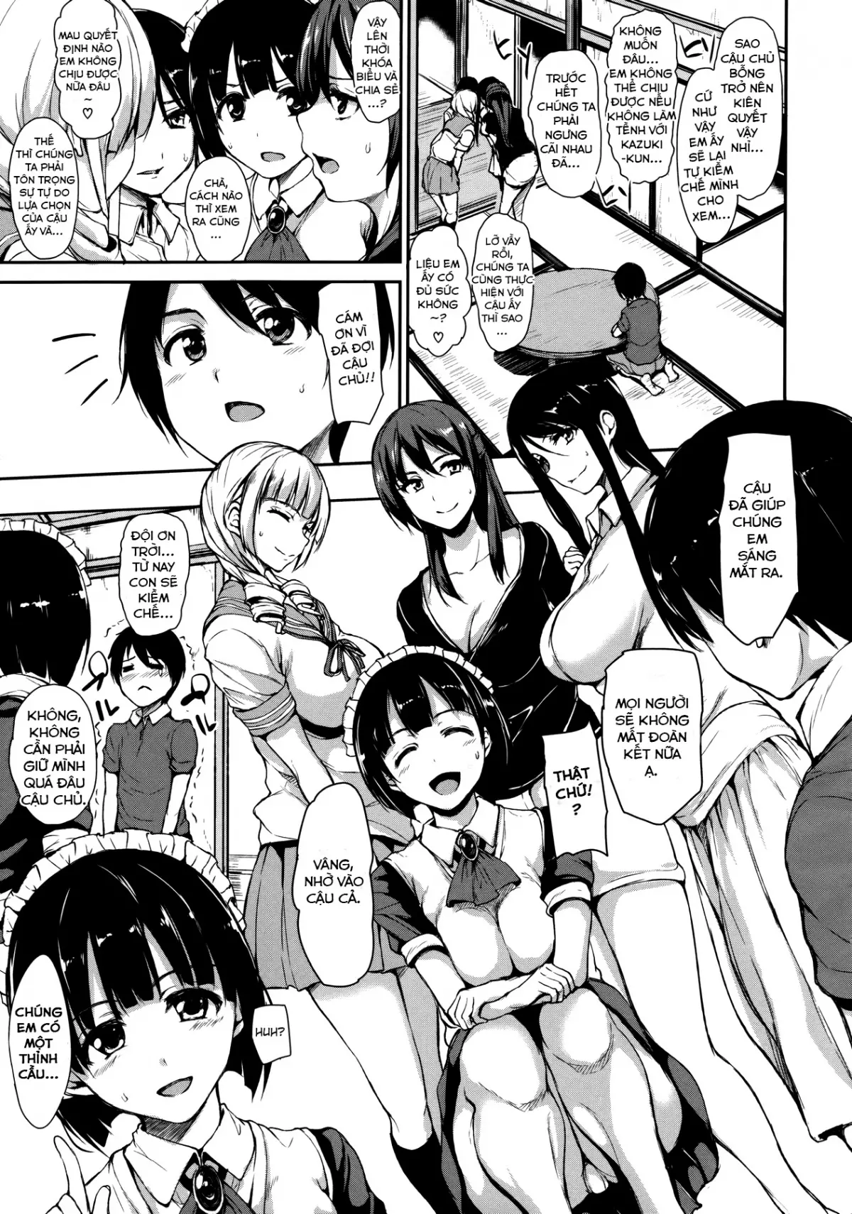At Home Harem FudeoroSisters Ch. 1-3 - Full trang 103