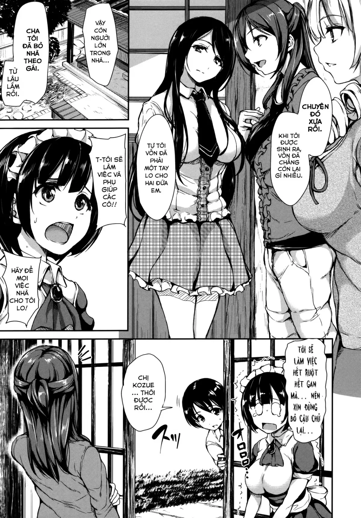 At Home Harem FudeoroSisters Ch. 1-3 - Full trang 13