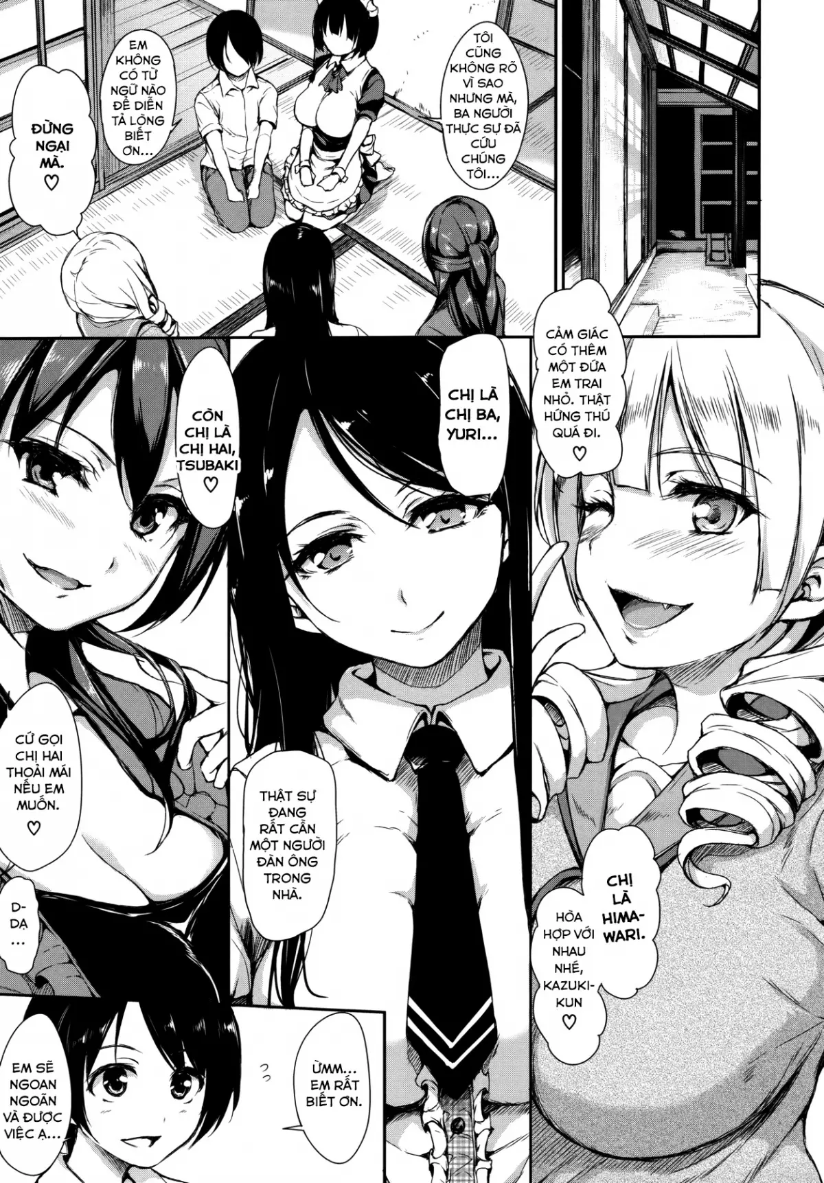 At Home Harem FudeoroSisters Ch. 1-3 - Full trang 15