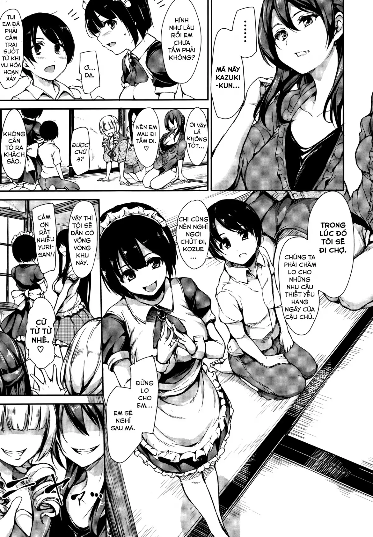 At Home Harem FudeoroSisters Ch. 1-3 - Full trang 17