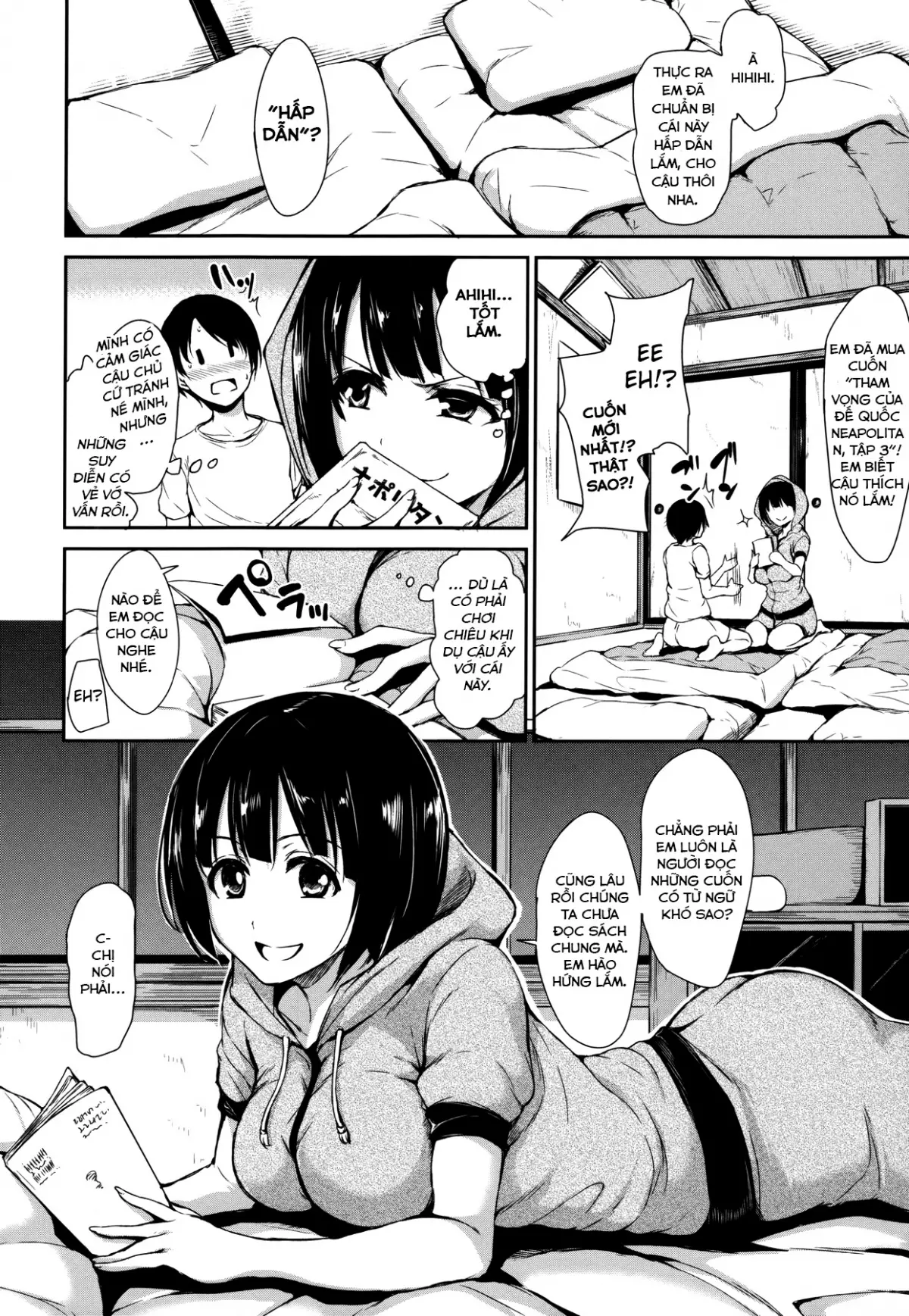 At Home Harem FudeoroSisters Ch. 1-3 - Full trang 60