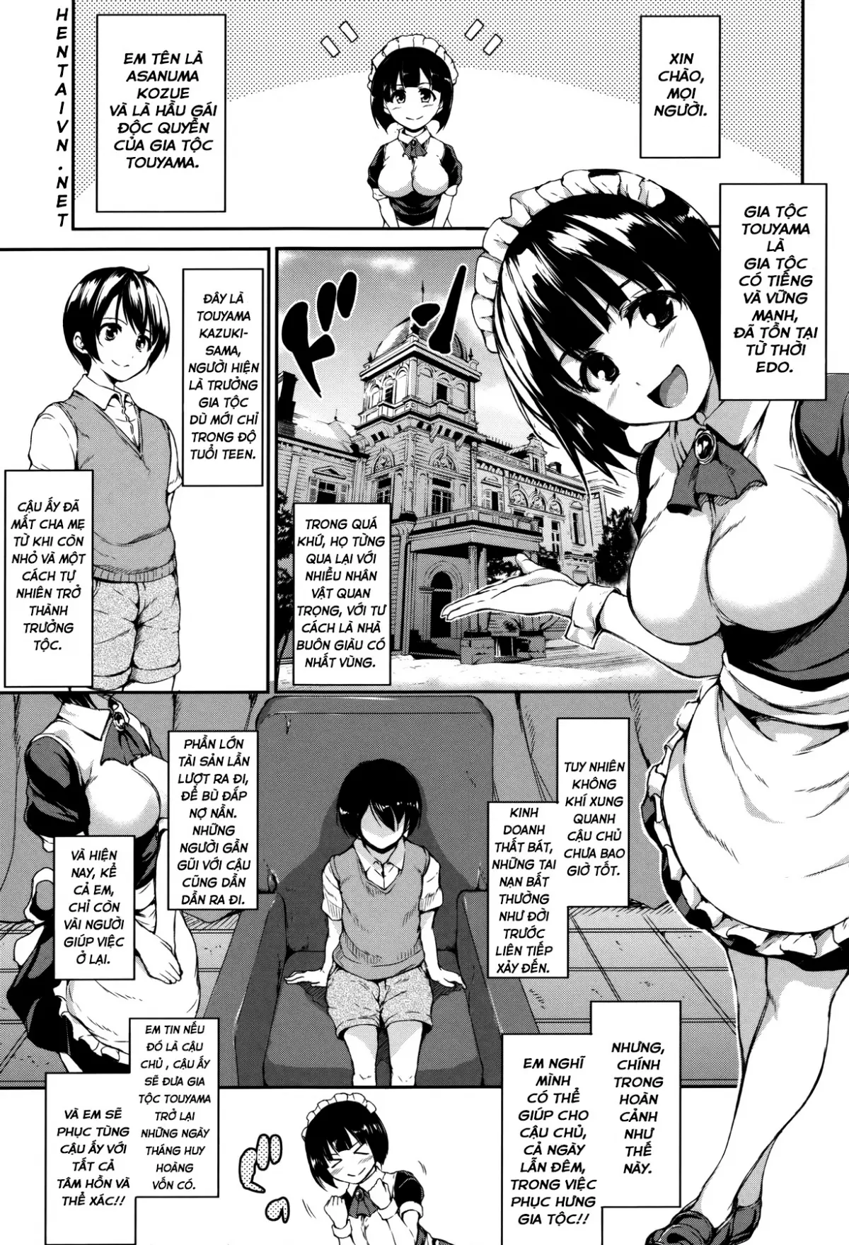 At Home Harem FudeoroSisters Ch. 1-3 - Full trang 9