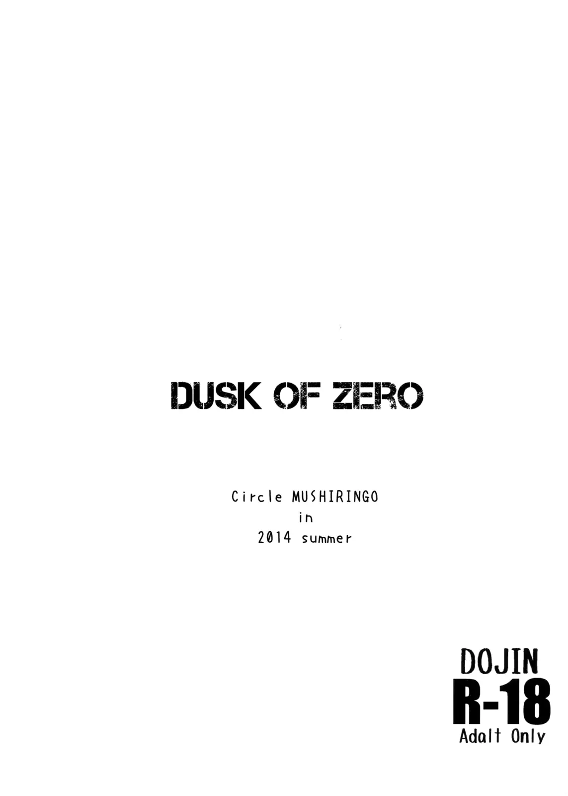 DUSK OF ZERO - Full trang 22