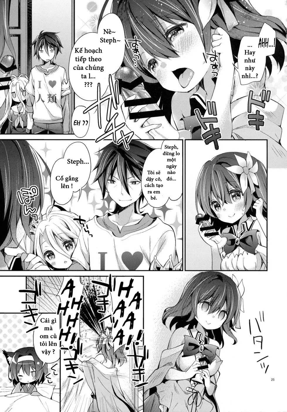 "Shiro... Kyou kara Kodomo Onaho ni, Naru" - Full trang 24