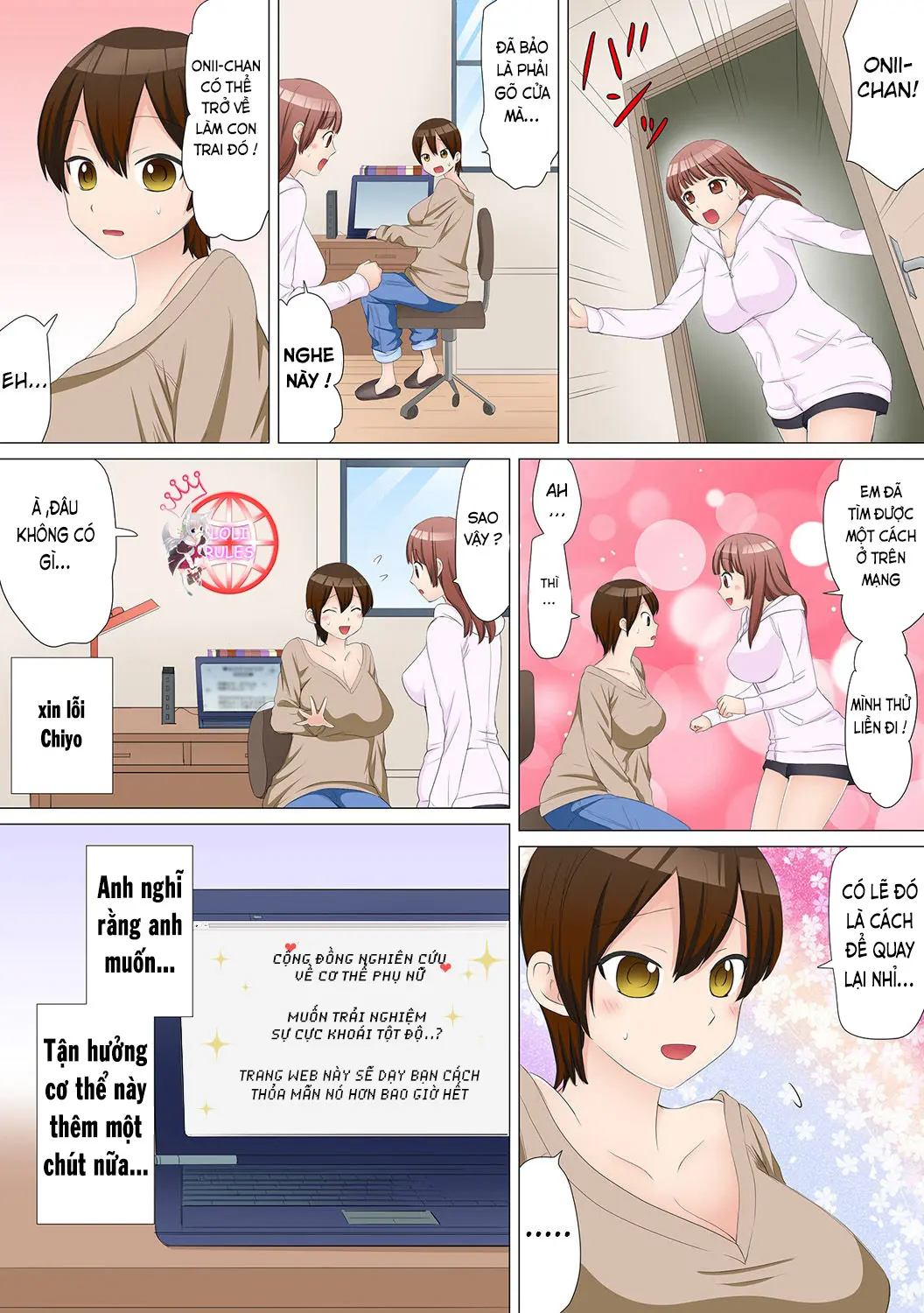Nyotaika Shitara "Kaikan 10-bai!!" toka Arienai ~Imouto Kareshi ni Hamerare Shisshin!?~ 2 - Full trang 26