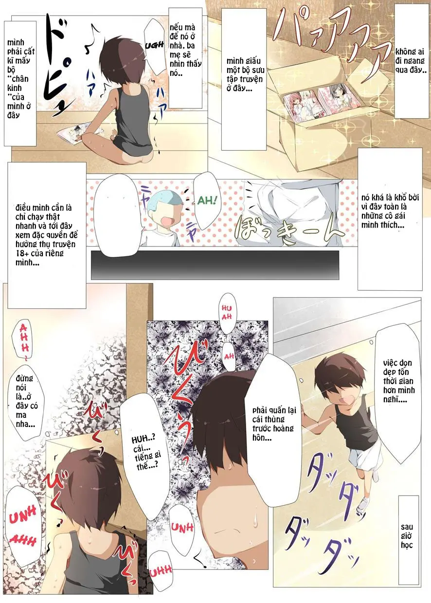 Erohon no Kawari ni Classmate no Shota Chinpo wo Nuite Ageru Hon - Full trang 4