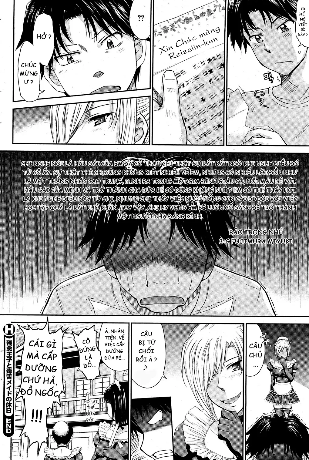 Zannen Ouji to Dokuzetsu Maid | Pathetic Prince & Spiteful Maid Ch. 1-2 - Full trang 49