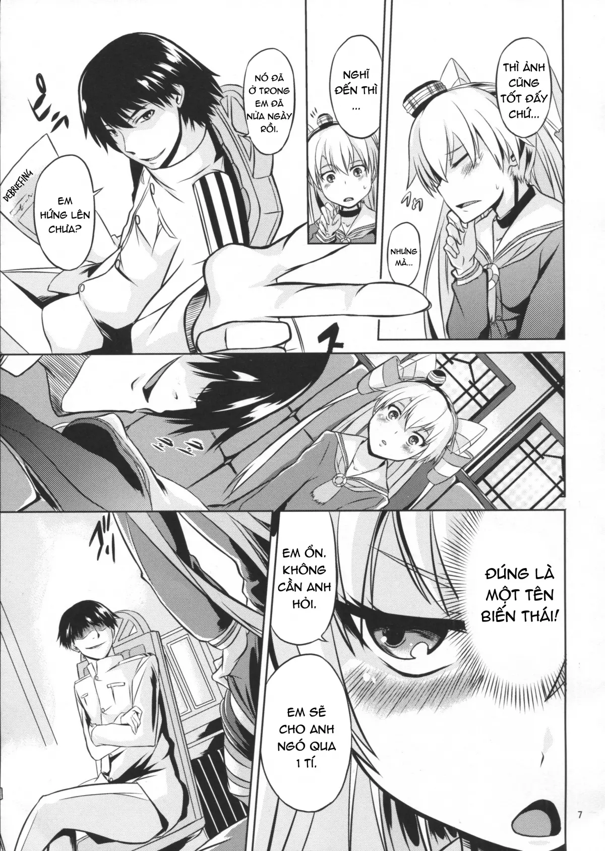 Teitoku wa Dekiru Hentai (Kantai Collection -KanColle-) [Vietnamese Tiếng Việt] [[ DVT ] Mov] - Full trang 8