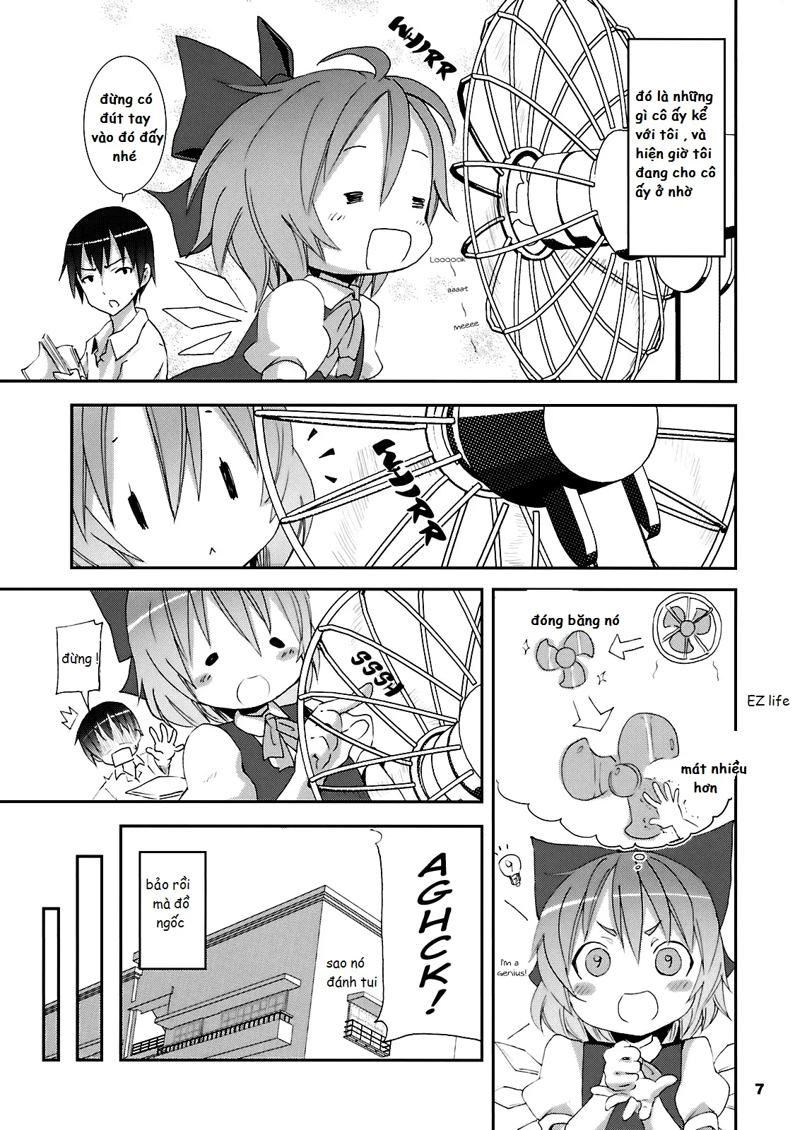 Cirno ga Ouchi ni Yattekita! - Full trang 7