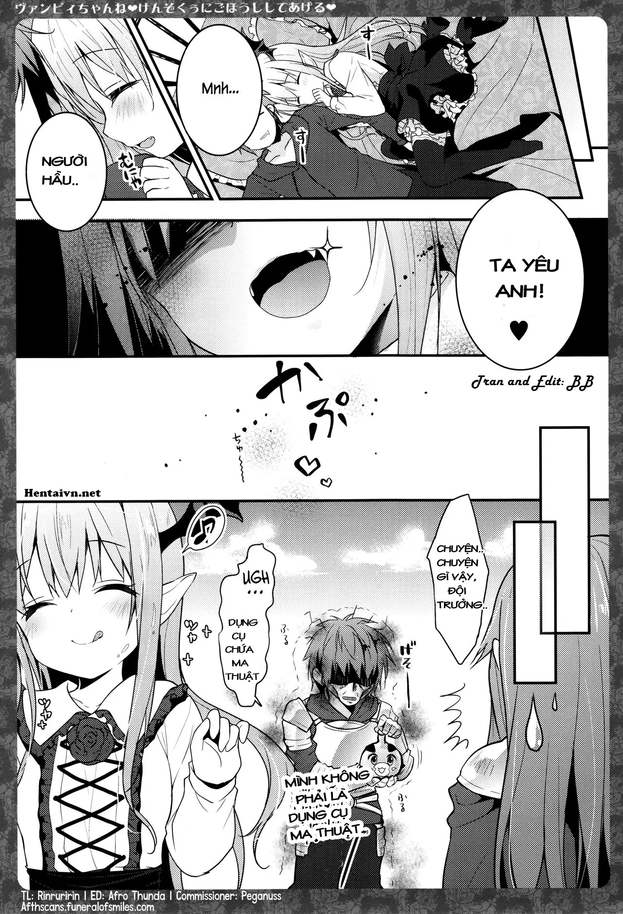 Vampy-chan ne Kenzokuu ni Gohoushi Shiteageru - Full trang 12