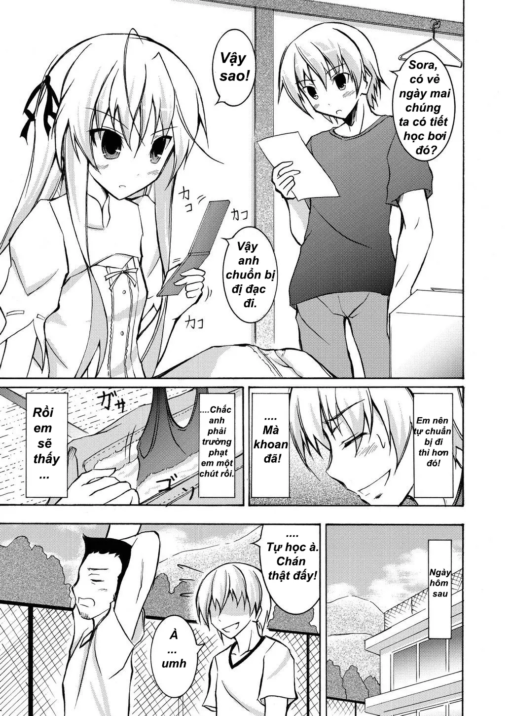 Sora to Tokeru Mizugi to Pool Souji - Full trang 2
