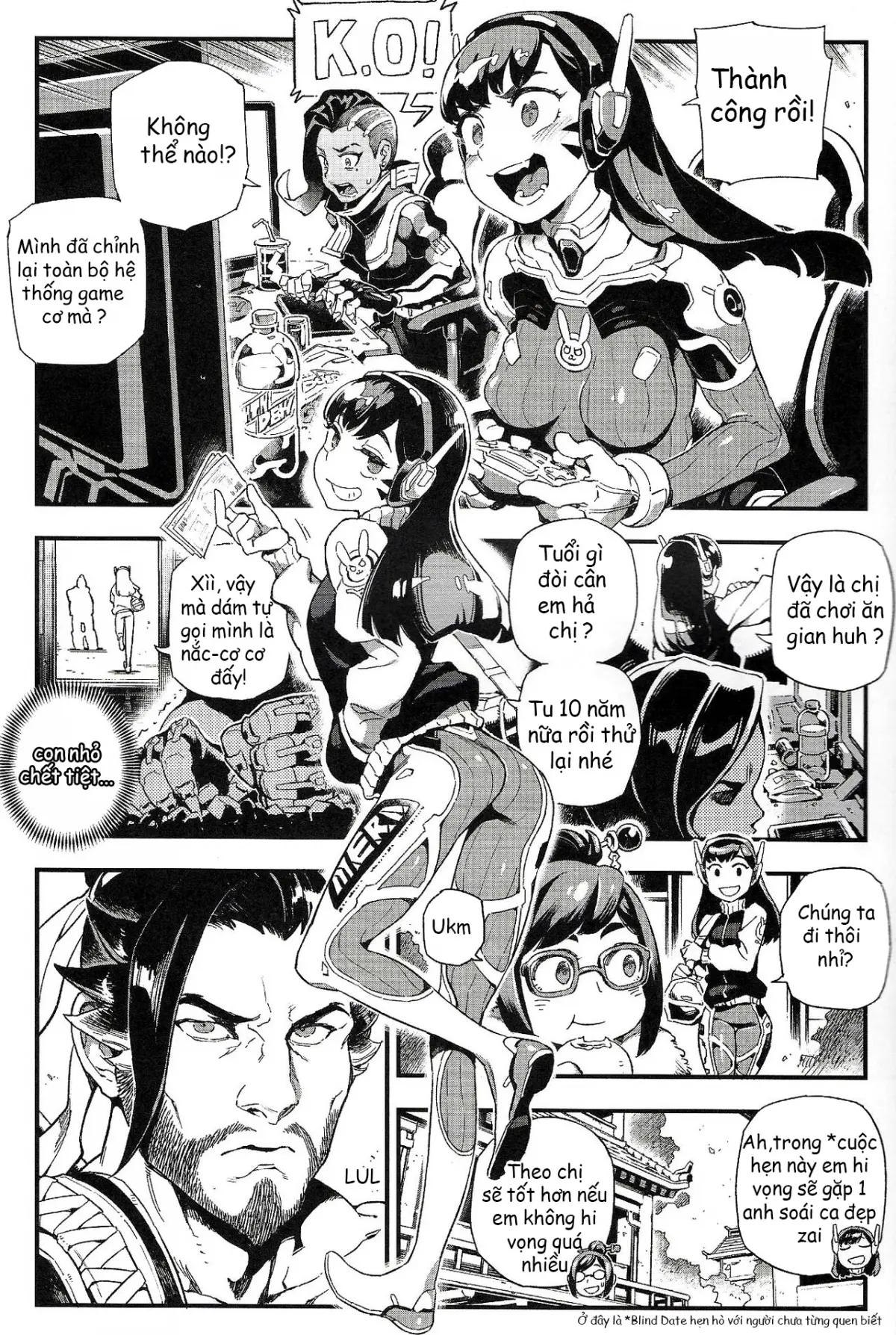 OVERTIME!! OVERWATCH FANBOOK VOL. 2 - Full trang 4
