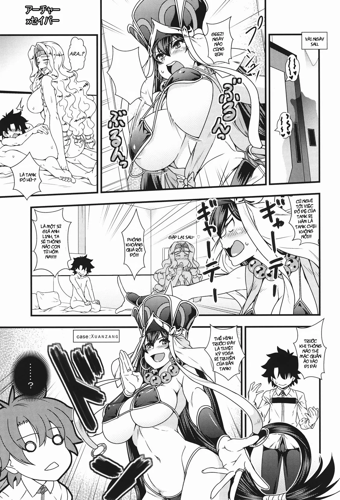 Onee-san Servant to Shota Master ga Zukkon Bakkon Suru Hon - Full trang 17