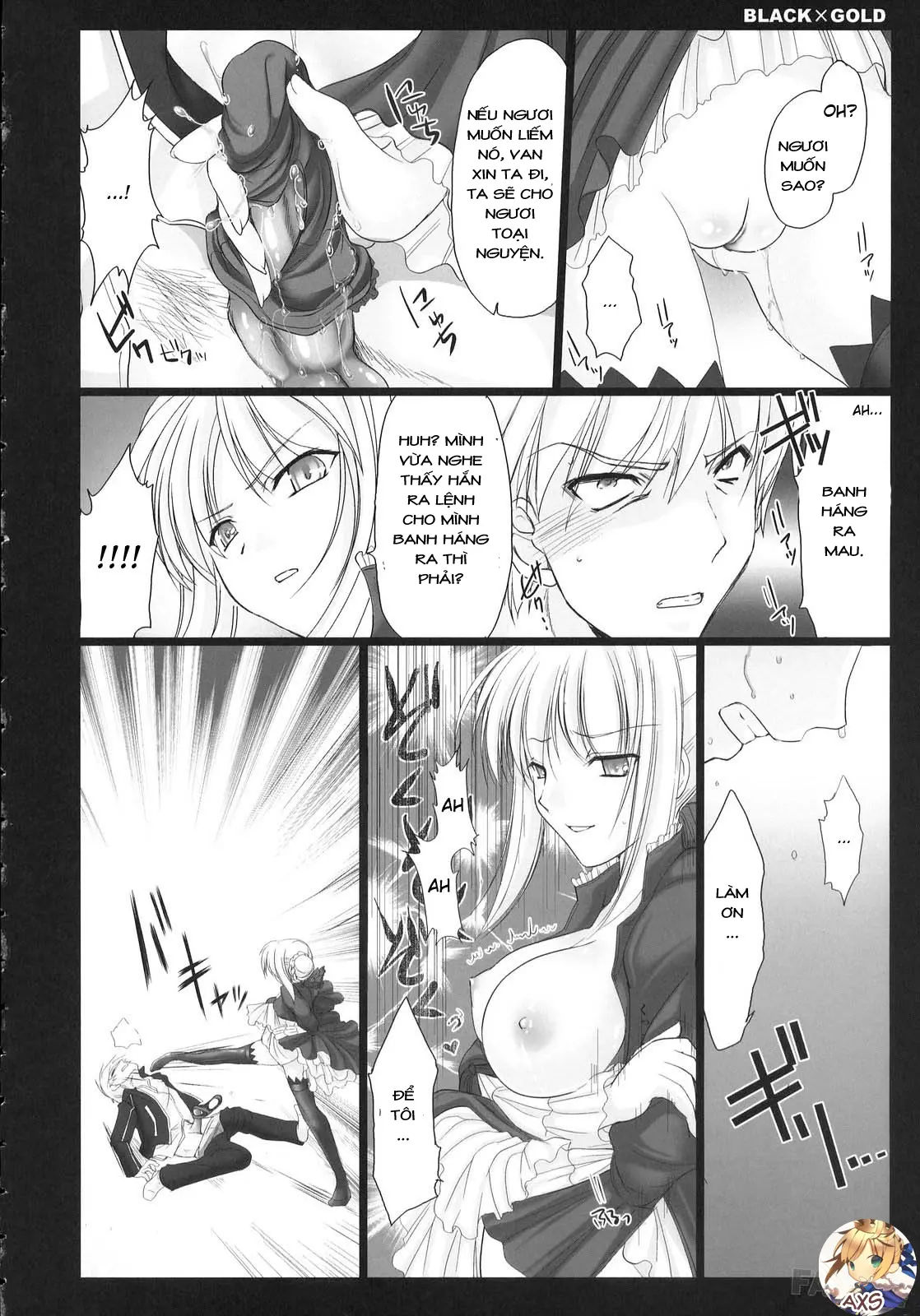 BLACKxGOLD (decensored) - Full trang 19