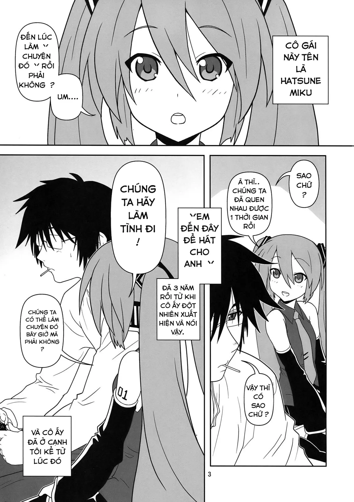 Hatsu Mikku - Full trang 3