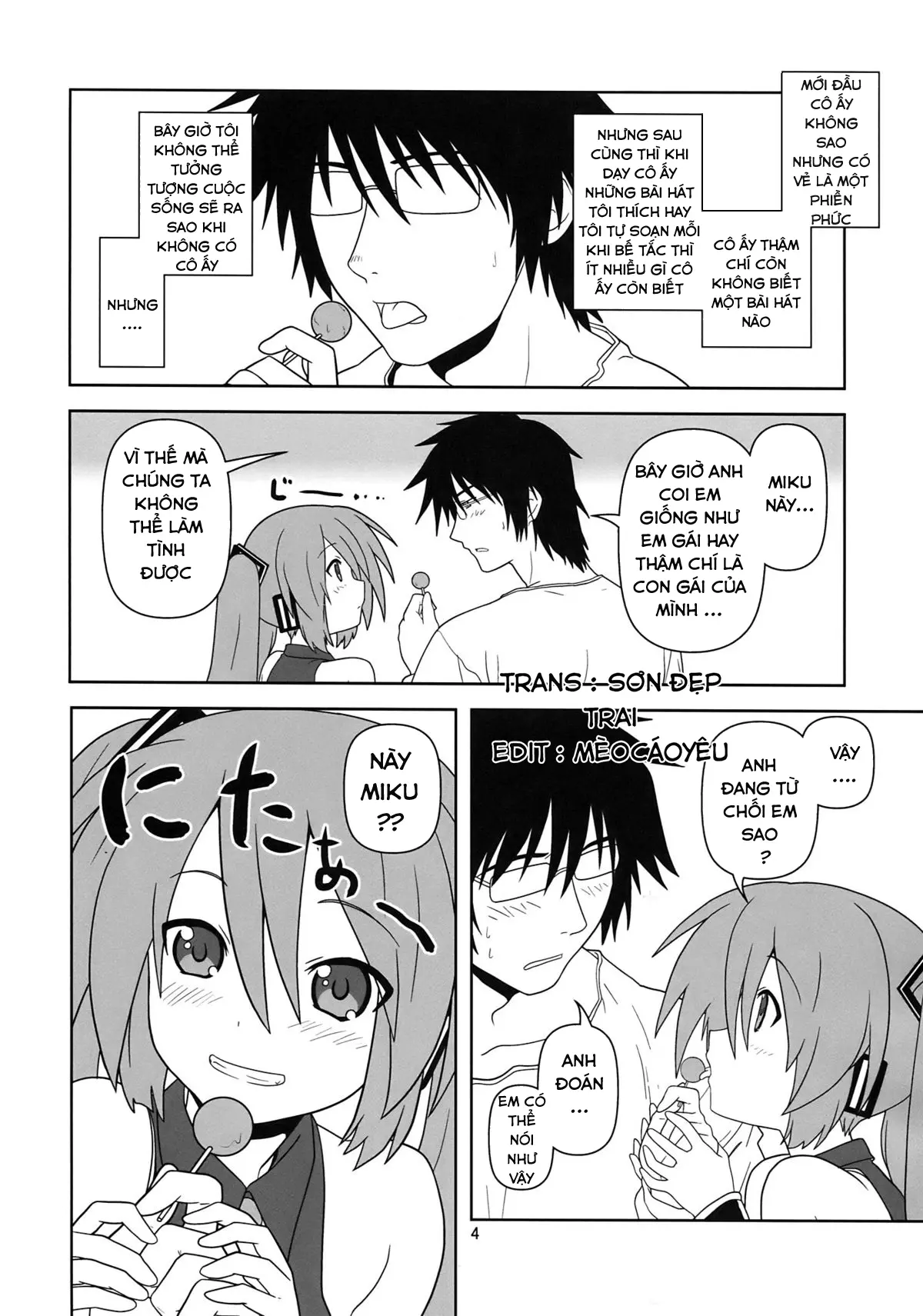 Hatsu Mikku - Full trang 4