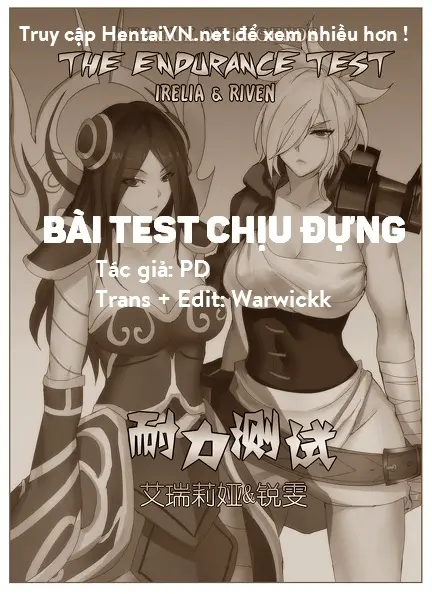 Endurance Test Irelia & Riven - Full trang 2