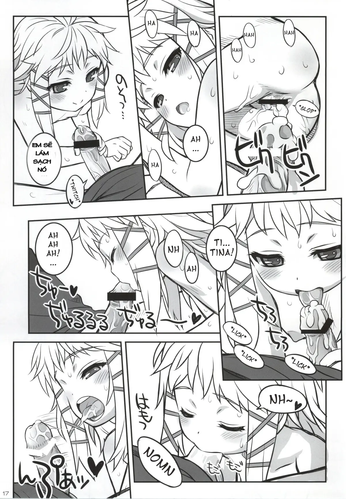 Tina to Chucchu suru Hon - Full trang 14