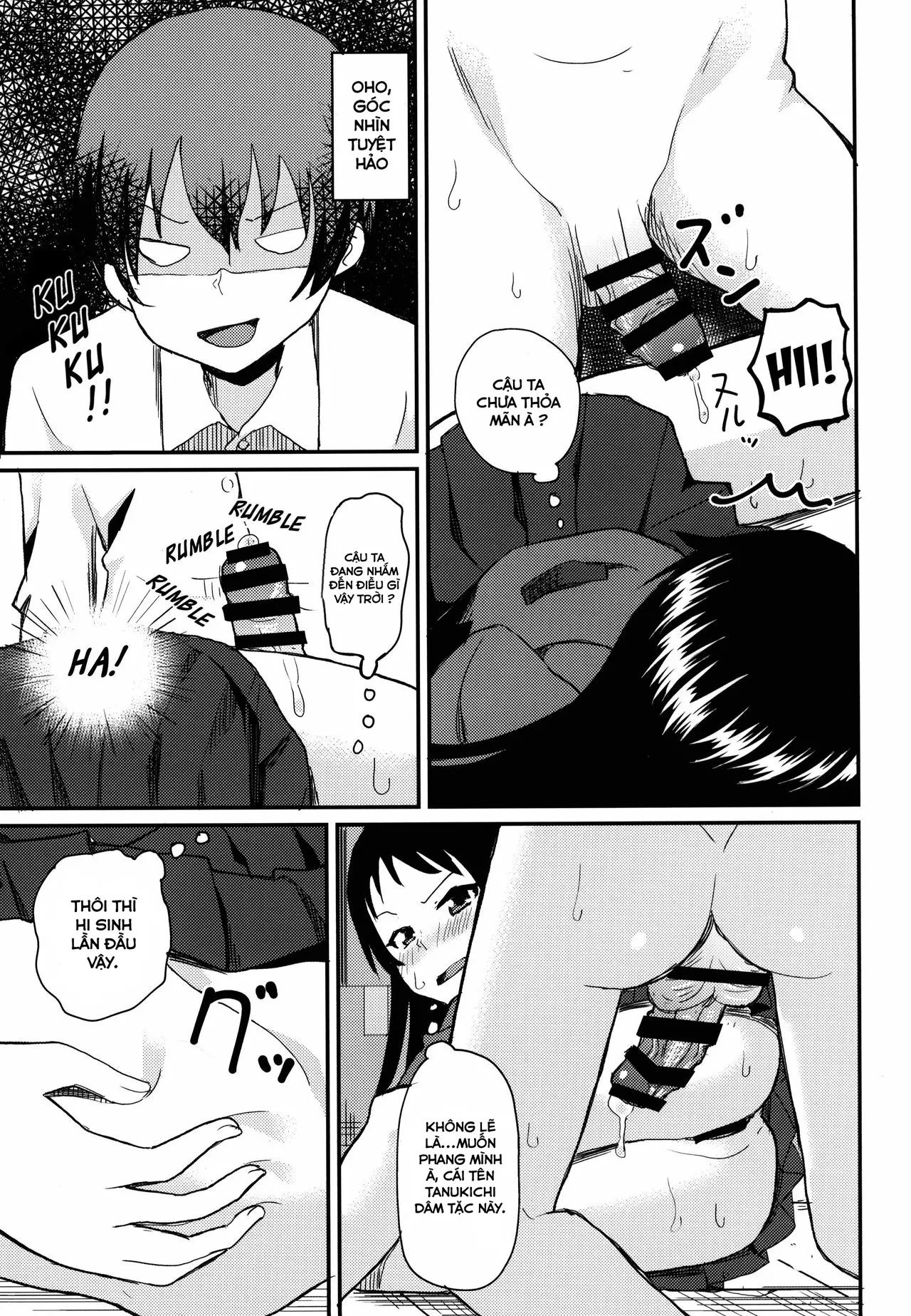 Kajou-senpai ni Chinpo Misete Semattemita. | Làm thế nào để làm quen Kajou-Senpai ...Đúng rồi, dùng trym :v - Full trang 10